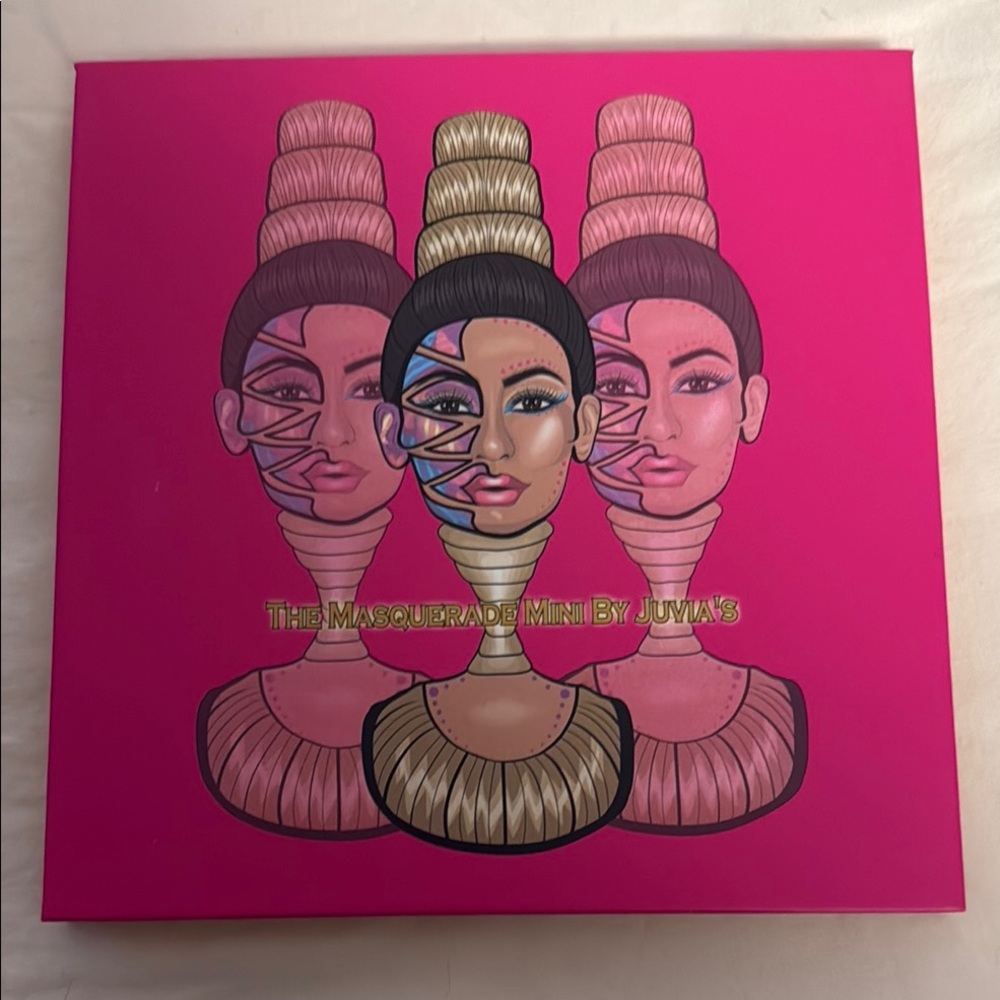 Juvia's Place The Masquerade Mini Eyeshadow Palette - Vibrant Pink